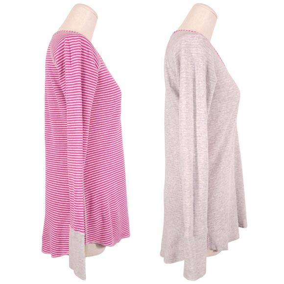 Lululemon Open Your Heart Long Sleeve Reversible Tee Sz 6 - Picture 4 of 6